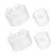 thumbnail image 1 of 4pcs Acrylic Fish Tank Feeding Cups for Aquarium Shrimps with Suction Cup, 1 of 5