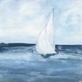 thumbnail image 2 of Paschke, Chris 12x12 Gold Ornate Wood Framed with Double Matting Museum Art Print Titled - Sailboats I, 2 of 4