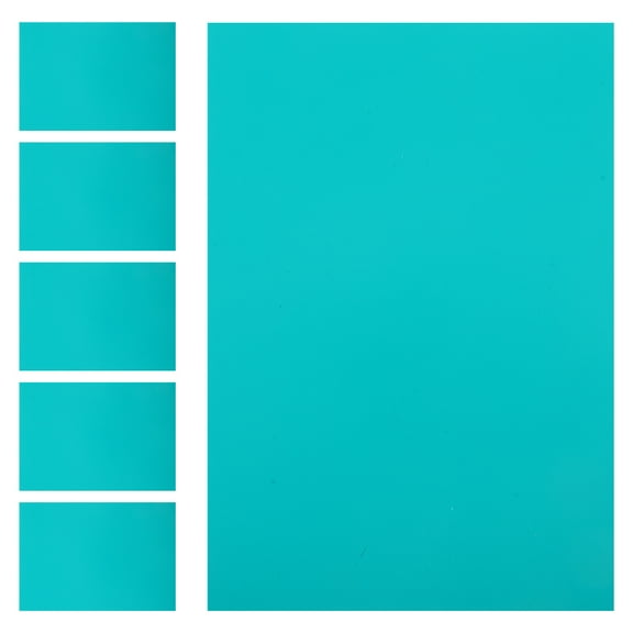 BESTYASH 6Pcs Soft Linoleum Blocks Green PVC Printmaking Kit Smooth Cutting Craft Board