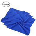 thumbnail image 6 of Miuline 50 Pack Microfibre Cleaning Cloths Lint-free Soft Dusters Towel Cleaning Accessories for Glass Polishing Washing Waxing Dusting Machine Washable Blue (25×25cm), 6 of 8