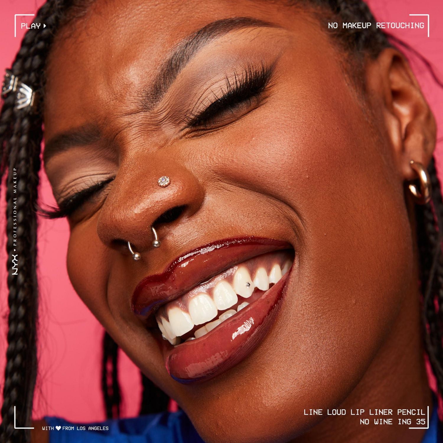 NYX PROFESSIONAL MAKEUP, Line Loud, Crayon pour lèvres hydrofuge, Infusé de Vitamine E, Formule végétalienne Résistance aux transferts.