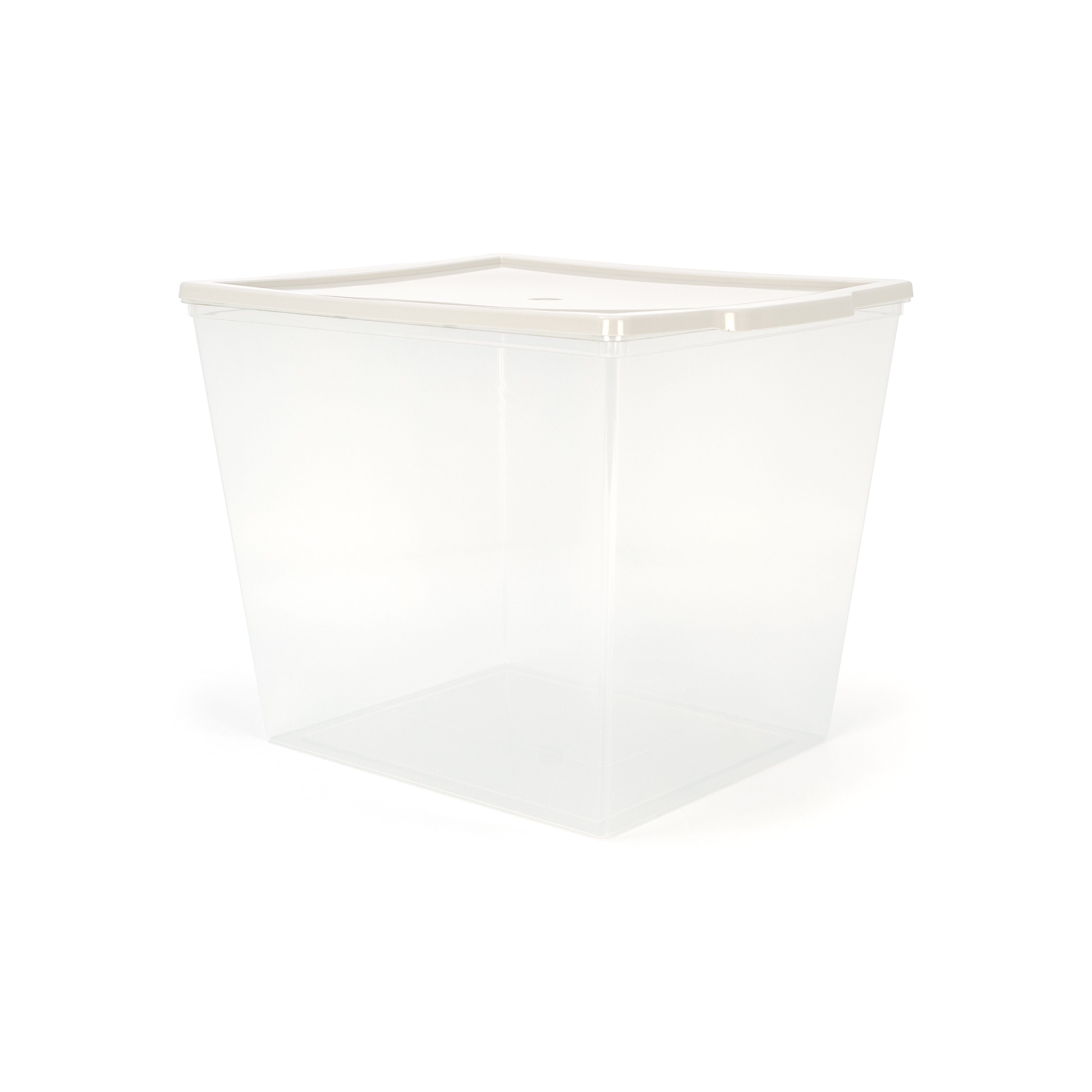 ModBoxTM 35L (9.2 gal.), Modular Series - Cool Grey & Clear
