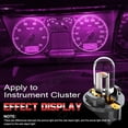 thumbnail image 6 of 5X PINK T10 168 194 LED Bulbs Instrument Gauge Cluster Dash Light W/ Sockets, 6 of 12