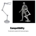 thumbnail image 3 of thinson Adjustable Doll Stands Free Combination Action Figure Base Support Children Stand Mannequin Holder Flexible Bracket 1 Set, 3 of 8