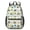 Excavator and Cone White Pattern, variant on Excavator and Car Black Pattern 17" School Backpacks for Teens,Waterproof Oxford Fabric,S-Shape Padded Straps for School,Travel,Hiking,Camping