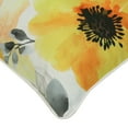 thumbnail image 4 of Outdoor Decor Sunny Citrus Outdoor Printed Yellow Flowers Pillow 18 x 18 in Multi, 4 of 4