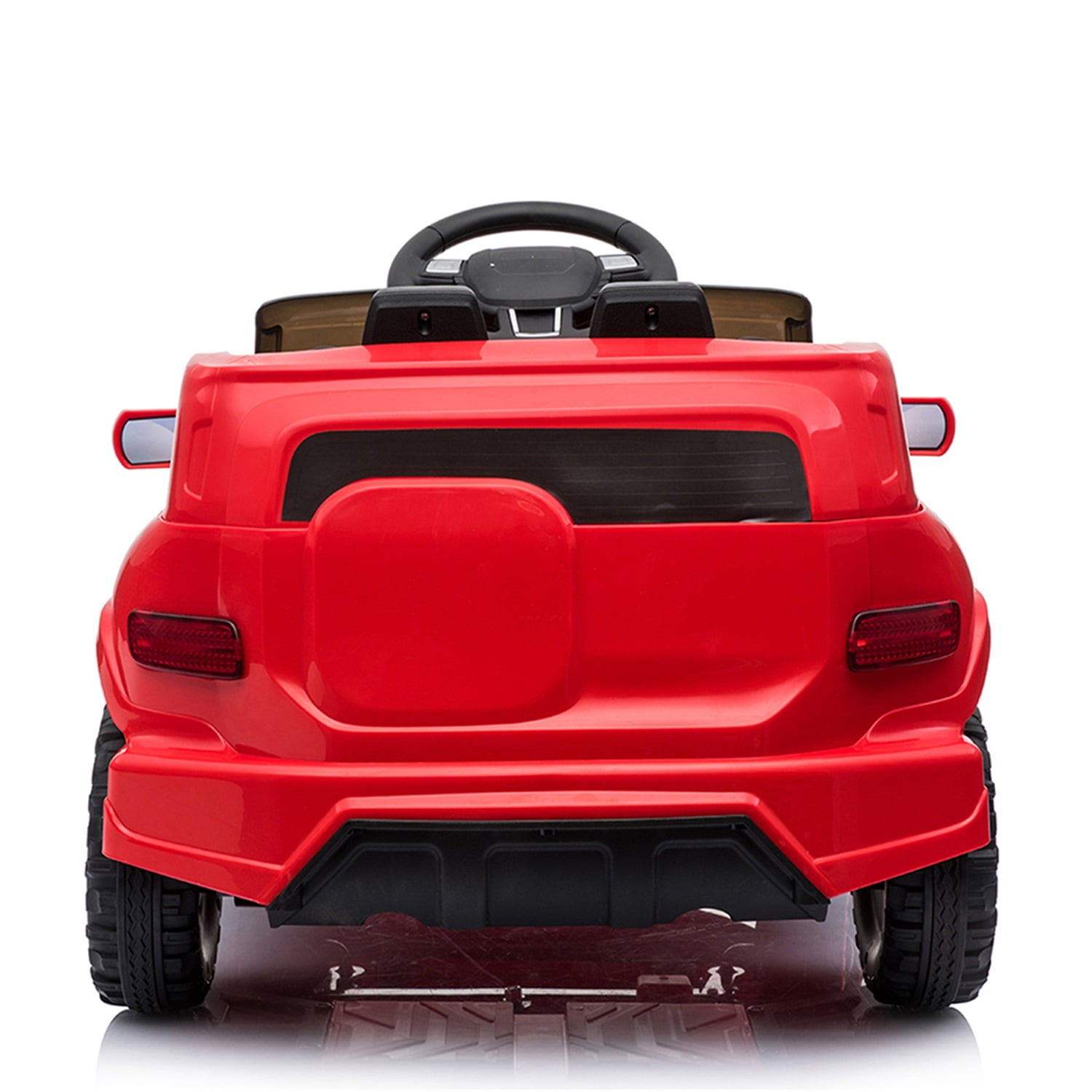 CIPACHO Electric Kids Ride On Cars 6V Battery Motorized Vehicles Children's Best Toy Car with 3 Speeds, Music, LED Lights and Realistic Horns, Red