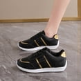 thumbnail image 6 of NOKIO Women's Retro Fashion Sneakers 𝖫a𝖼e Up Walking Footwear Casual Walking Shoes Non S𝗅ip Comfort Skate Shoes Lightweight Sport Shoes for Summer and Autumn, 6 of 9