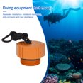 thumbnail image 4 of Cubierta de válvula de tanque de buceo con cuerda Protector de tapón antipolvo para válvula de tanque de buceo a prueba de polvo, 4 of 8