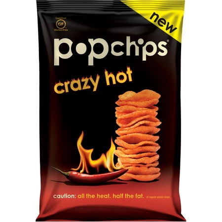 Popchips Crazy Hot Potato Chips, 3.5 oz - Walmart.com