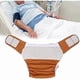 thumbnail image 3 of Waterproof Adult Swim Diapers - Reusable and Washable Pocket Nappies for Adults, Elderly (Coffee Tone), 3 of 5