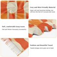 thumbnail image 5 of FORMRS Womens Scarf Winter Soft Long Big Warm Shawls Wrap Tassel Scarves, Beige Geometric Circles, 5 of 9