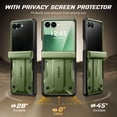 thumbnail image 3 of Funda TONGATE para Samsung Galaxy Z Flip 7 con Protector de Pantalla de Privacidad, 3 of 9