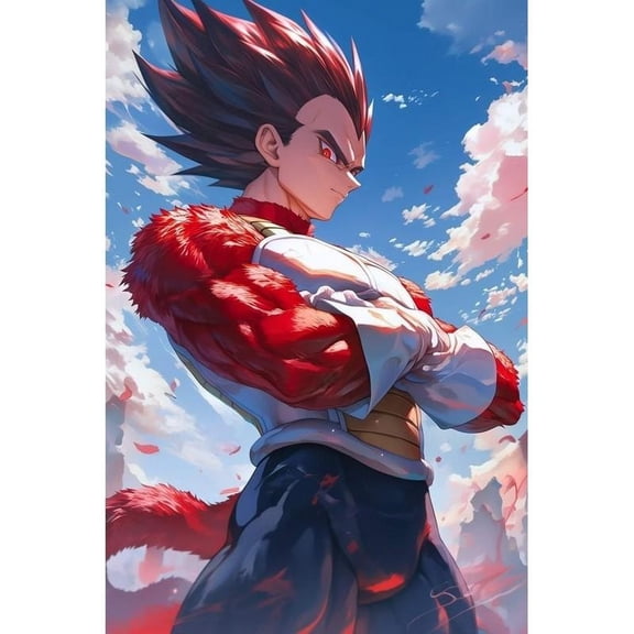 5D DIY Dragon Ball Diamond Painting Kit, Round Acrylic Diamond Artwork for Home Decoration, or Gift.