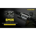 thumbnail image 2 of Nitecore BM06 Headlamp Bike Mount for HC60 UHE and HC65 UHE, 2 of 4