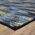 thumbnail image 6 of Mohawk Home Prismatic Warrick Navy Contemporary Striped Precision Printed Area Rug, 5'x8', Navy, 6 of 8