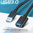 thumbnail image 5 of WINDLAND 5Gbps USB3.0 Extension Cable Right/Left Angled Male to Female 90 Degree Adapter, 5 of 8