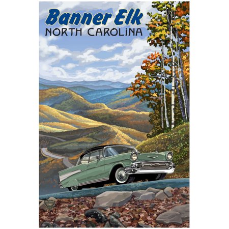 Banner Elk North Carolina Chevy Giclee Art Print Poster By Paul A