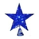 thumbnail image 1 of Lámpara para la copa del árbol de Navidad, adorno para la copa del árbol, luces para la copa del árbol, hermosos regalos para la copa del árbol de Navidad. Azul, 1 of 9