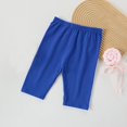 thumbnail image 3 of ATOGUTA High Waisted Biker Shorts Girl Size 2T-12 Kids Breathable Safety Under Dress Dance Cartwheel Shorts for Girls Summer Dark Blue, 3 of 4