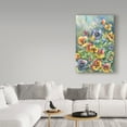 thumbnail image 3 of Trademark Fine Art 'Picture Perfect Pansies' Canvas Art by Annelein Beukenkamp, 3 of 3