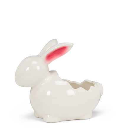 Set of 1 Bunny with Egg Body Planter