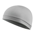thumbnail image 1 of Bonnet Respirant Doublure de Casque de Sport Course Cyclisme Tuques Évacuation de la Sueur Gris, 1 of 7