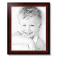 thumbnail image 2 of ArtToFrames 15x19" Matte mahogany Diploma Picture Frame, Brown Wood Poster Frame, with Regular Glass and 2 (FBPL-5108), 2 of 7