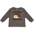 thumbnail image 3 of Inktastic I Give Great Hedgehugs with Cute Hedgehog Boys or Girls Long Sleeve Toddler T-Shirt, 3 of 5