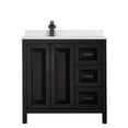 thumbnail image 3 of Wyndham Collection Wcv252536s-Left-Vca-Mxx Daria 36" Free Standing Single Basin Vanity Set, 3 of 7