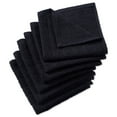 thumbnail image 1 of DII Solid Black Windowpane Terry Dishcloth (Set of 6), 1 of 4