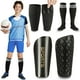 thumbnail image 1 of Espinilleras de fútbol MEIXINZHI para niños y jóvenes con mangas y calcetines, 1 of 7