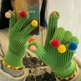 thumbnail image 2 of Womens Winter Gloves Warm Touch Screen Knit Gloves for Women Cold Weather, 2 of 4