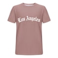 thumbnail image 4 of Rvwovn Men's Short Sleeve Graphic T-Shirt - Letter Print Crew Neck Casual Summer Streetwear Tee, 4 of 5