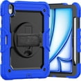 thumbnail image 1 of Funda Protectora para IPad Air de 11 Pulgadas, 10.9 Pulgadas con Soporte Giratorio de 360 ° (Azul), 1 of 9