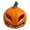C, variant on hengsof Halloween Pumpkin Lights Vintage Halloween Decorations Classic Plastic Pumpkin Statue Light Up Table Decor for Home Office Haunt House Party Decorations