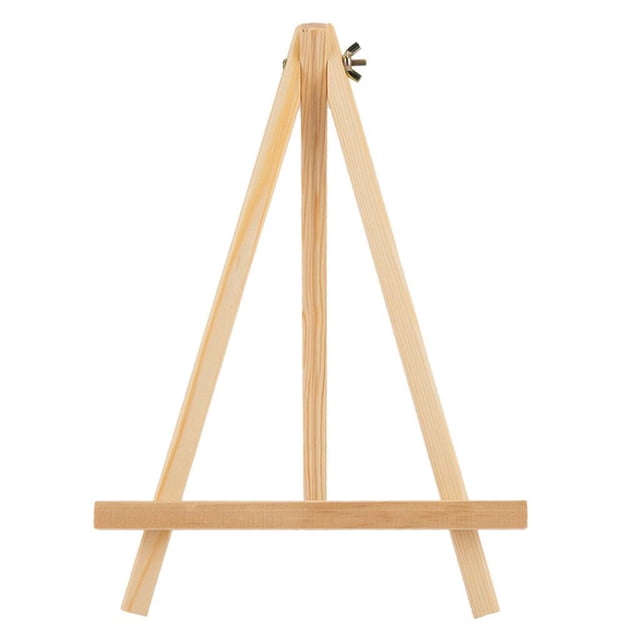 kurtrusly Tripod Wooden Easel Woof For Stable And Durable Support Tripod Support Easel Stands Multiple Size 26x48cm 1Set