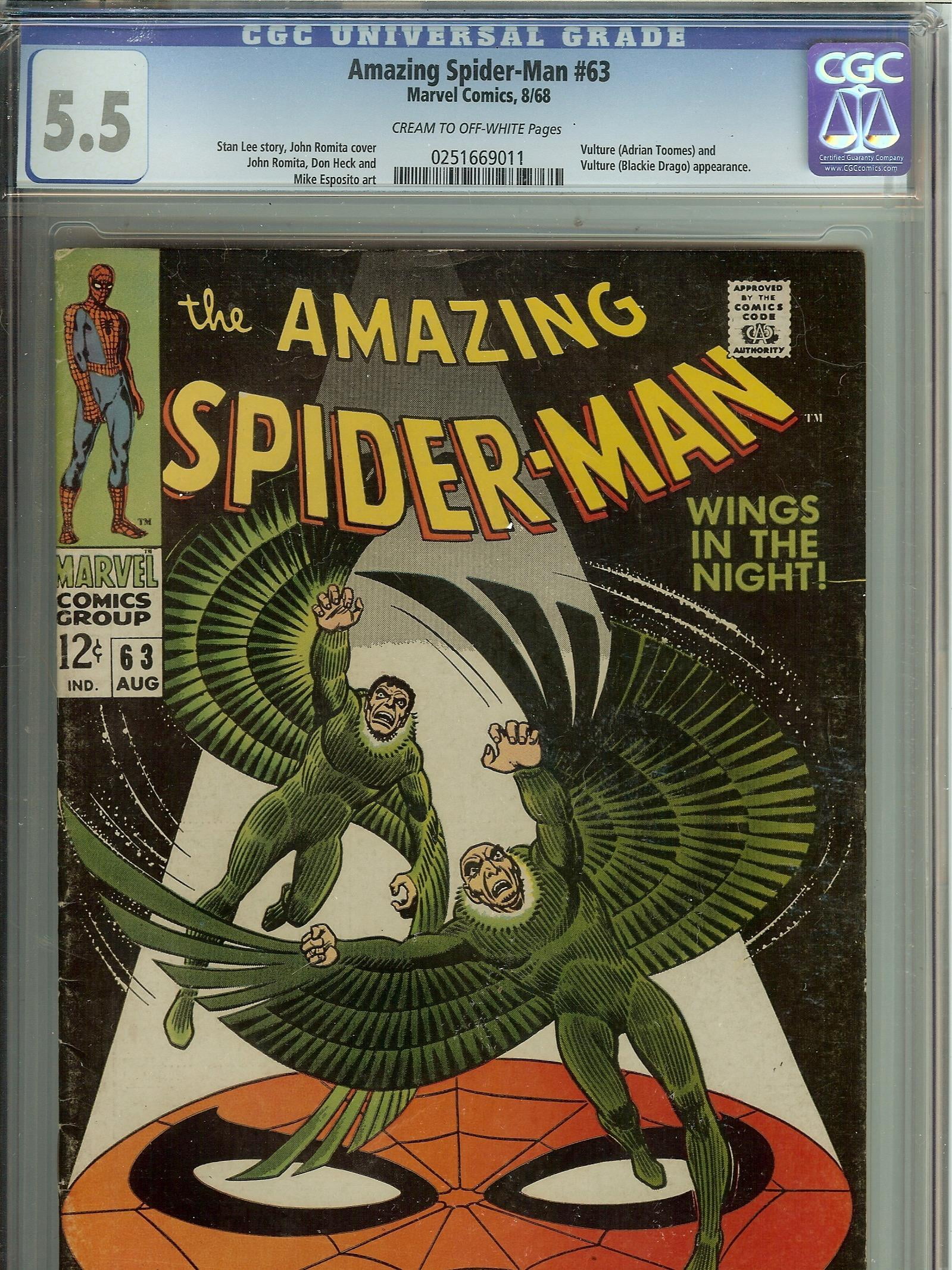 CGC 5.5 Amazing Spider-Man #63