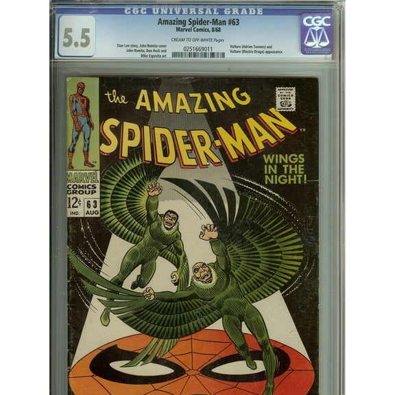 CGC 5.5 Amazing Spider-Man #63