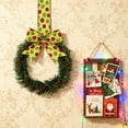 thumbnail image 6 of Yucurem 5.1 Inch Mini Christmas Cabinet Wreath, 6PCS Small Christmas Kitchen Wreaths with Bow Ribbon for Xmas Window Door Chair Fireplace Table Centerpiece Indoor Outdoor Decor, 6 of 6