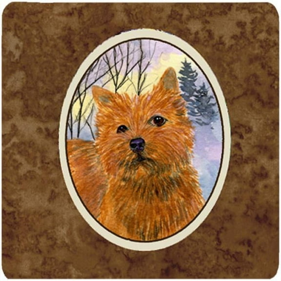Norwich Terrier Foam Coasters - Set Of 4, 3.5 x 3.5 In.