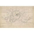 thumbnail image 3 of Robert William Hume 14x11 Black Modern Framed Museum Art Print Titled - Designs for Borders and Corners, Acanthus (1830-1904), 3 of 5