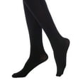 thumbnail image 6 of Manzi 2 Pairs Lady Run Resistant Control Top Panty Hose Opaque Tights Women's Blackout Tights, 6 of 7