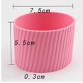 thumbnail image 2 of Paquete de 6 fundas protectoras de silicona antideslizantes resistentes al calor para tazas de café y vasos de vidrio, duraderas y reutilizables, 2 of 4