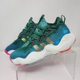 thumbnail image 2 of Adi - das Trae Young 3 Basketball Shoes Mens 7 Green Gold Metallic Logo Sneakers, 2 of 6