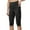 Black, variant on BKQCNKM Leggings for Women Workout Leggings for Women Maternity Leggings with Pockets for Women Womens Leggings High Waist Cropped Two Pockets Leggings for Women Tummy Control, Black L