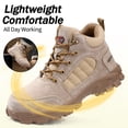 thumbnail image 5 of LAoutun Steel Toe Boots for Men High-top Safety Work Boots Comfort Construction Boots, 5 of 6
