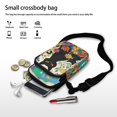 thumbnail image 7 of HELLHERO Penguin Parade Travel Crossbody Purse Polyester Double-layer Women Crossbody Bag for Outdoor Daily Use, 7 of 7