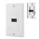 thumbnail image 5 of Cubierta de placa de pared HDMI Ticfox 1 Puerto chapado en oro color Blanco, 5 of 12