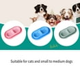 thumbnail image 4 of Double Cat Dog Bowls 2 in 1 Food and Water Bowls Dish with Moat for Small Medium Size Dogs Cats Small Pink, 4 of 10
